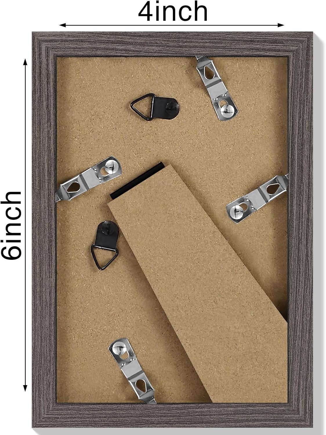 Vittanly 11x14 Picture Frame, Display Pictures 8x10 with Mat or 11x14 without Mat, Photo Frame for Wall Mounting, Black, 1 Pack - Colors B