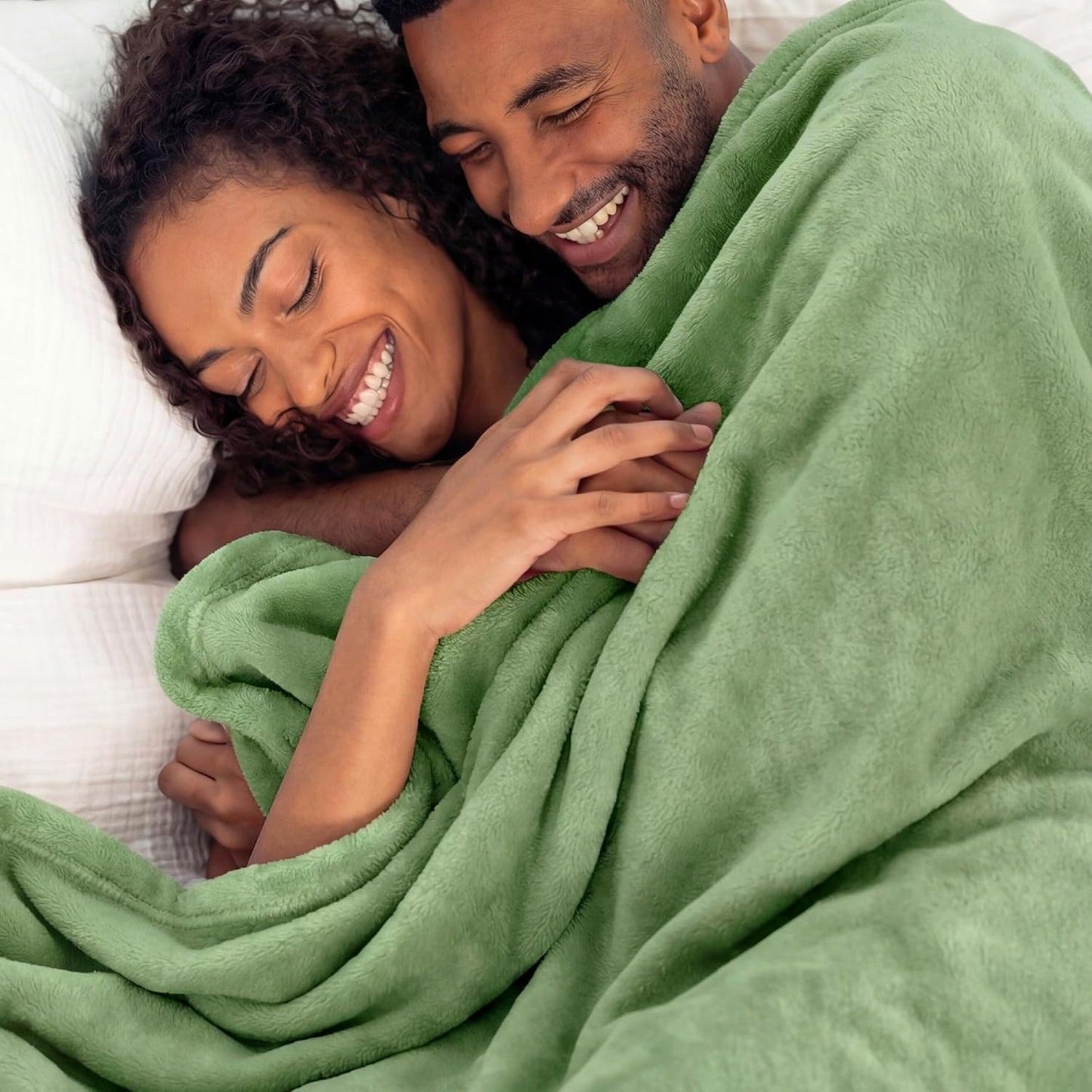 Bedsure GentleSoft Fleece Throw Blanket for Couch Grey - Lightweight Plush Fuzzy Cozy Soft Blankets and Throws for Sofa, Couch, Travel, Camping, 50x60 inches - Colors A