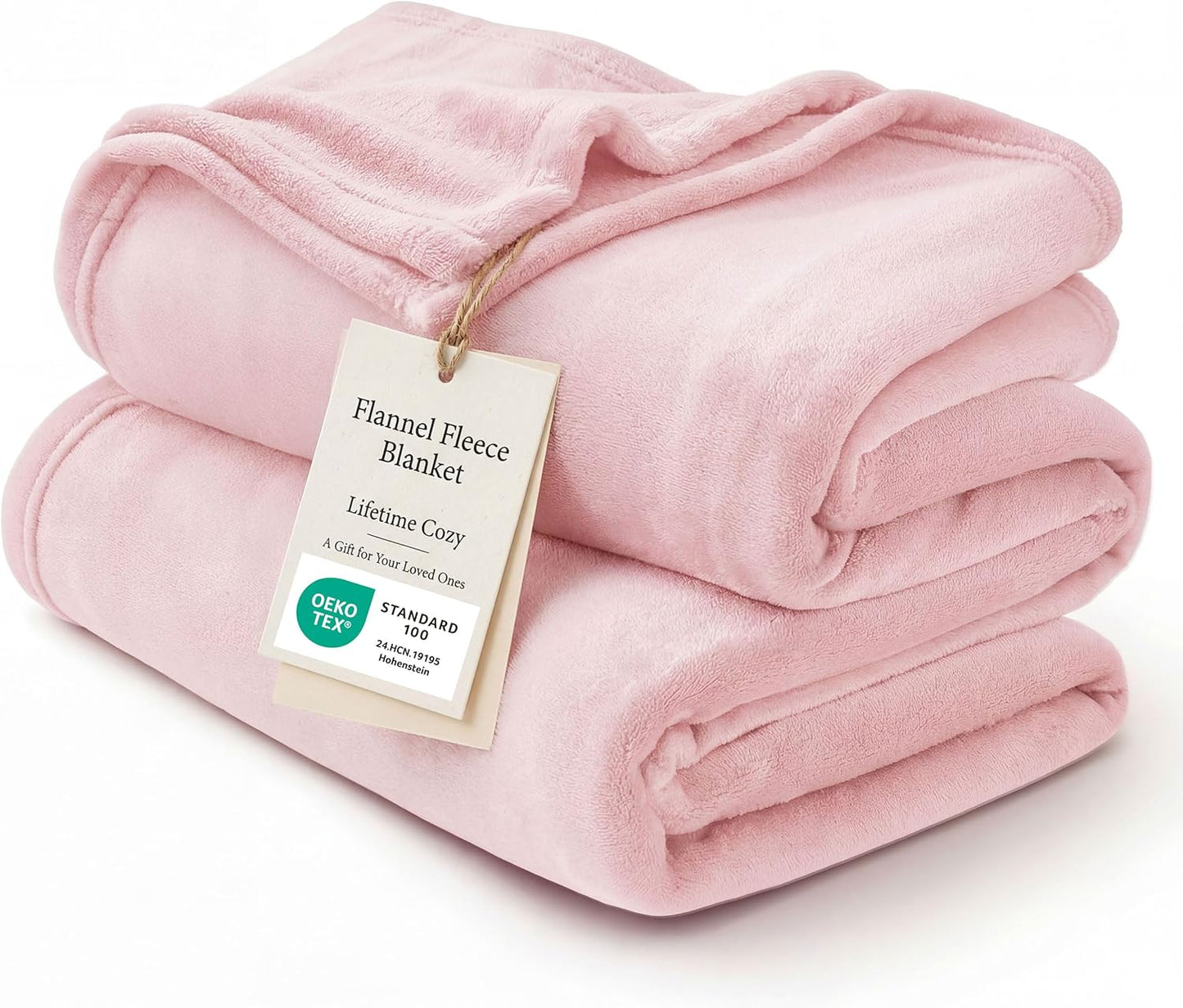 Bedsure GentleSoft Fleece Throw Blanket for Couch Grey - Lightweight Plush Fuzzy Cozy Soft Blankets and Throws for Sofa, Couch, Travel, Camping, 50x60 inches - Colors A