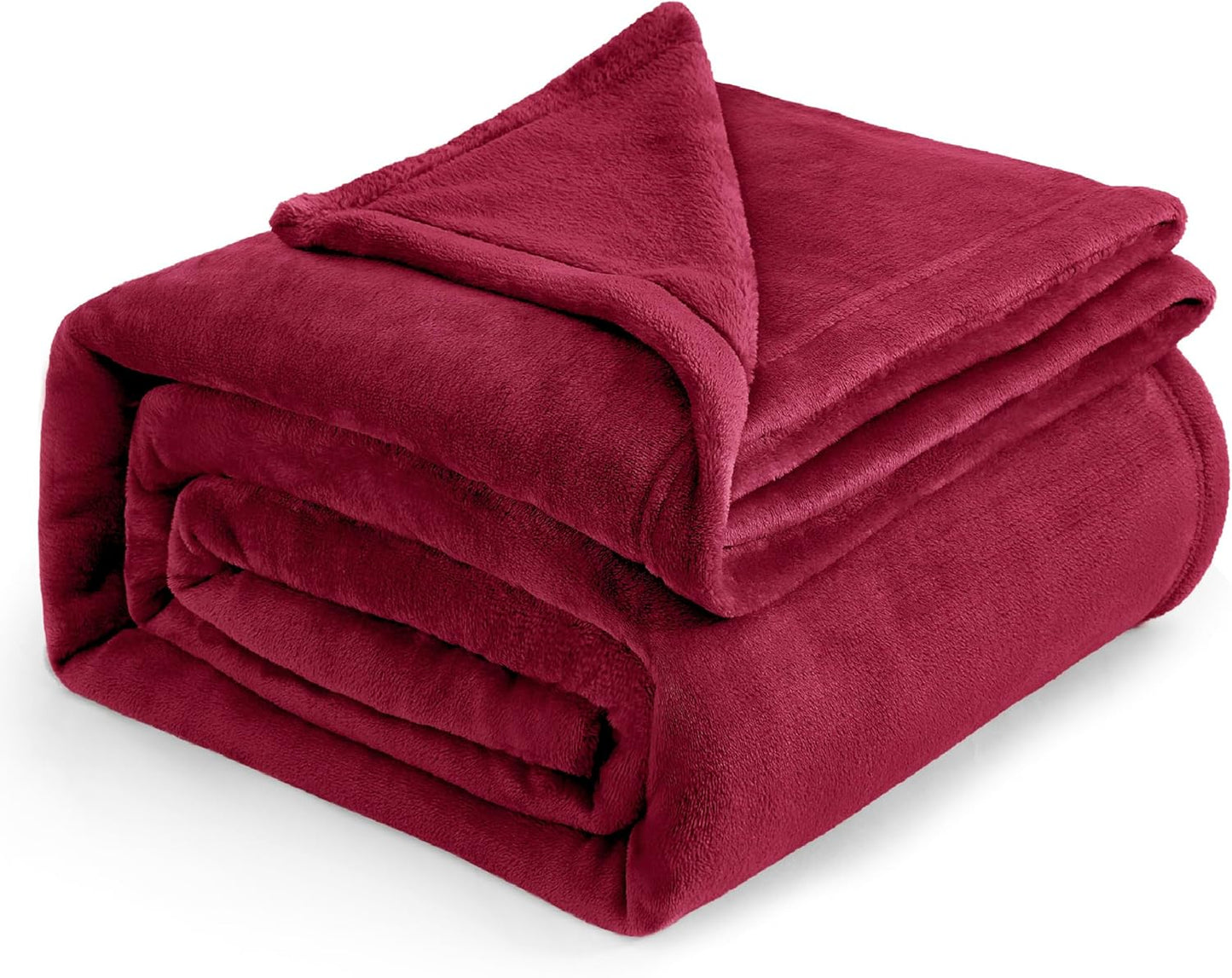 Bedsure GentleSoft Fleece Throw Blanket for Couch Grey - Lightweight Plush Fuzzy Cozy Soft Blankets and Throws for Sofa, Couch, Travel, Camping, 50x60 inches - Colors B