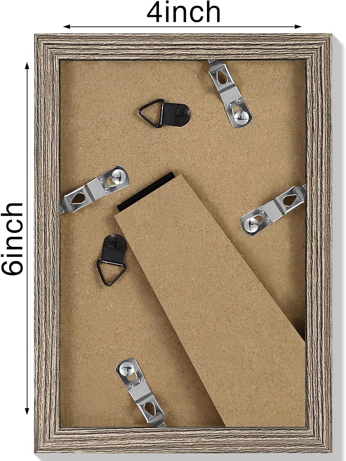 Vittanly 11x14 Picture Frame, Display Pictures 8x10 with Mat or 11x14 without Mat, Photo Frame for Wall Mounting, Black, 1 Pack - Colors B