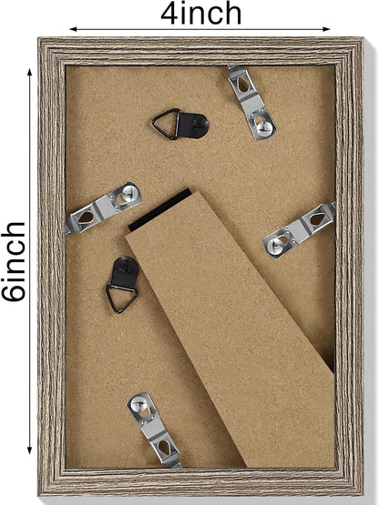 Vittanly 11x14 Picture Frame, Display Pictures 8x10 with Mat or 11x14 without Mat, Photo Frame for Wall Mounting, Black, 1 Pack - Colors B