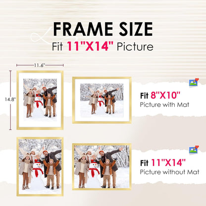 FIXSMITH 10 Pack Picture Frames Collage Wall Decor for Mounting or Tabletop Display, Gallery Wall Frame Set with Two 8x10 Black Frames, Four 5x7 Frames and Four 4x6 Frames, Multi-Pack Photo Frame Set