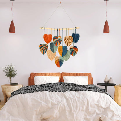 Boho Wall Decor - Large Macrame Wall Hanging - Boho Bedroom Decor - Tapestry for Bedroom - 31x39 inches