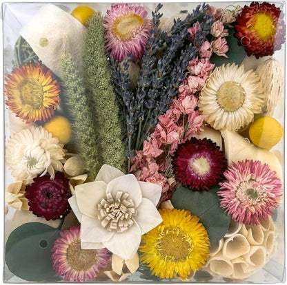 ANDALUCA Maison Box Fragrance Potpourri Decorative Vase & Bowl Filler Home Décor (Coconut Sandalwood)