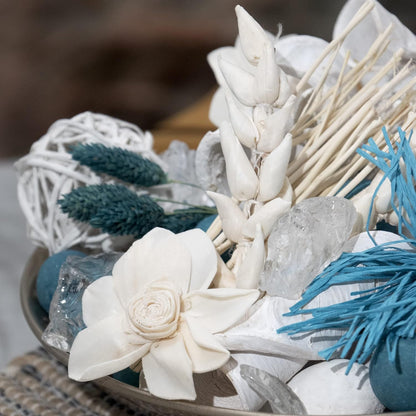 ANDALUCA Maison Box Fragrance Potpourri Decorative Vase & Bowl Filler Home Décor (Coconut Sandalwood)