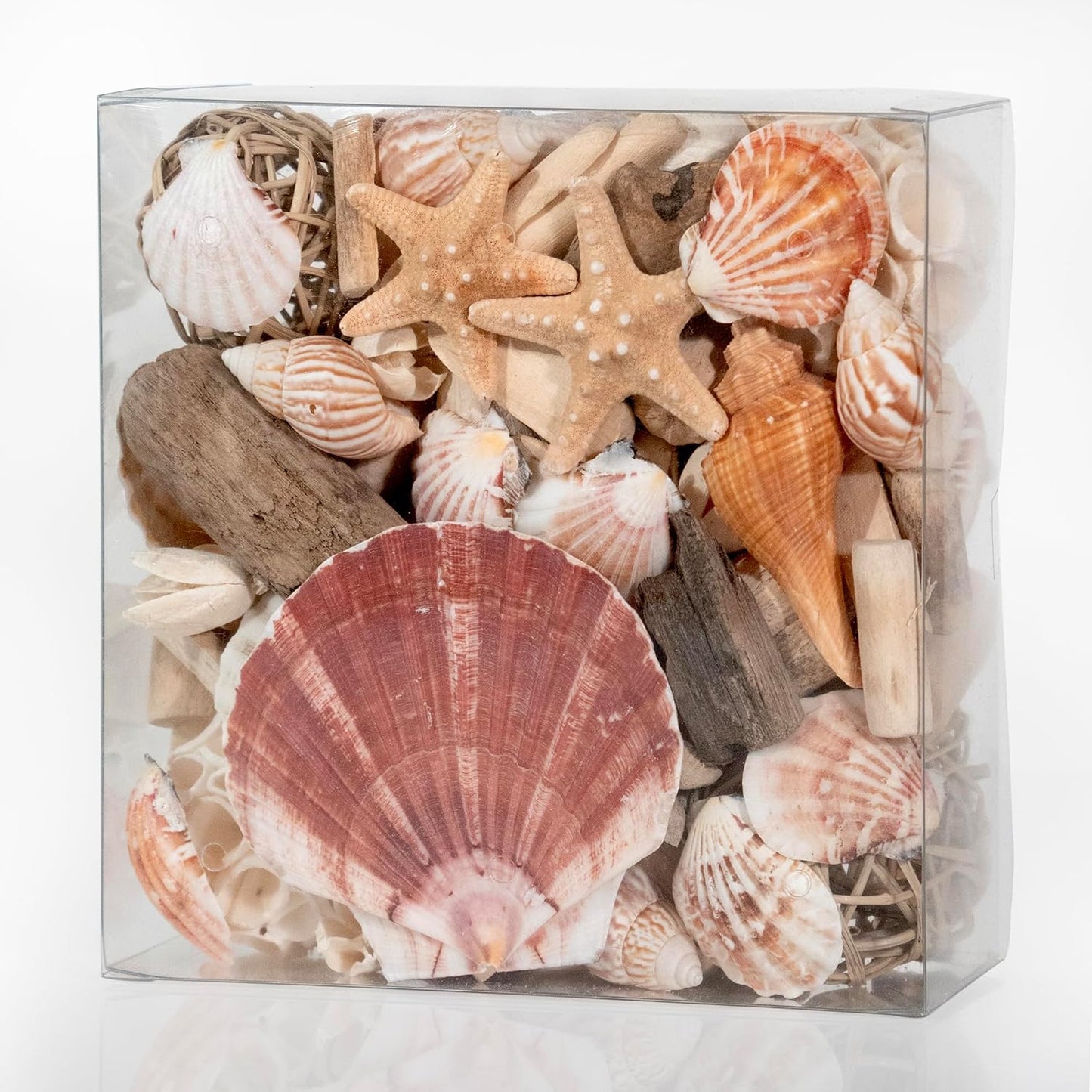 ANDALUCA Maison Box Fragrance Potpourri Decorative Vase & Bowl Filler Home Décor (Coconut Sandalwood)