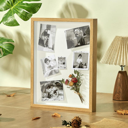 11x14 Shadow Box Display Case Picture Frame with Soft Linen Back, Large Deep Black Shadow Box 11x14 for Flowers Medal Display Case Jersey pet Graduation Memorabilia Baby Ltems Crafts Photos