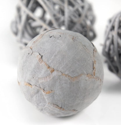 ANDALUCA Natural Tones Vase & Bowl Filler Decorative Balls (Natural Orbs)