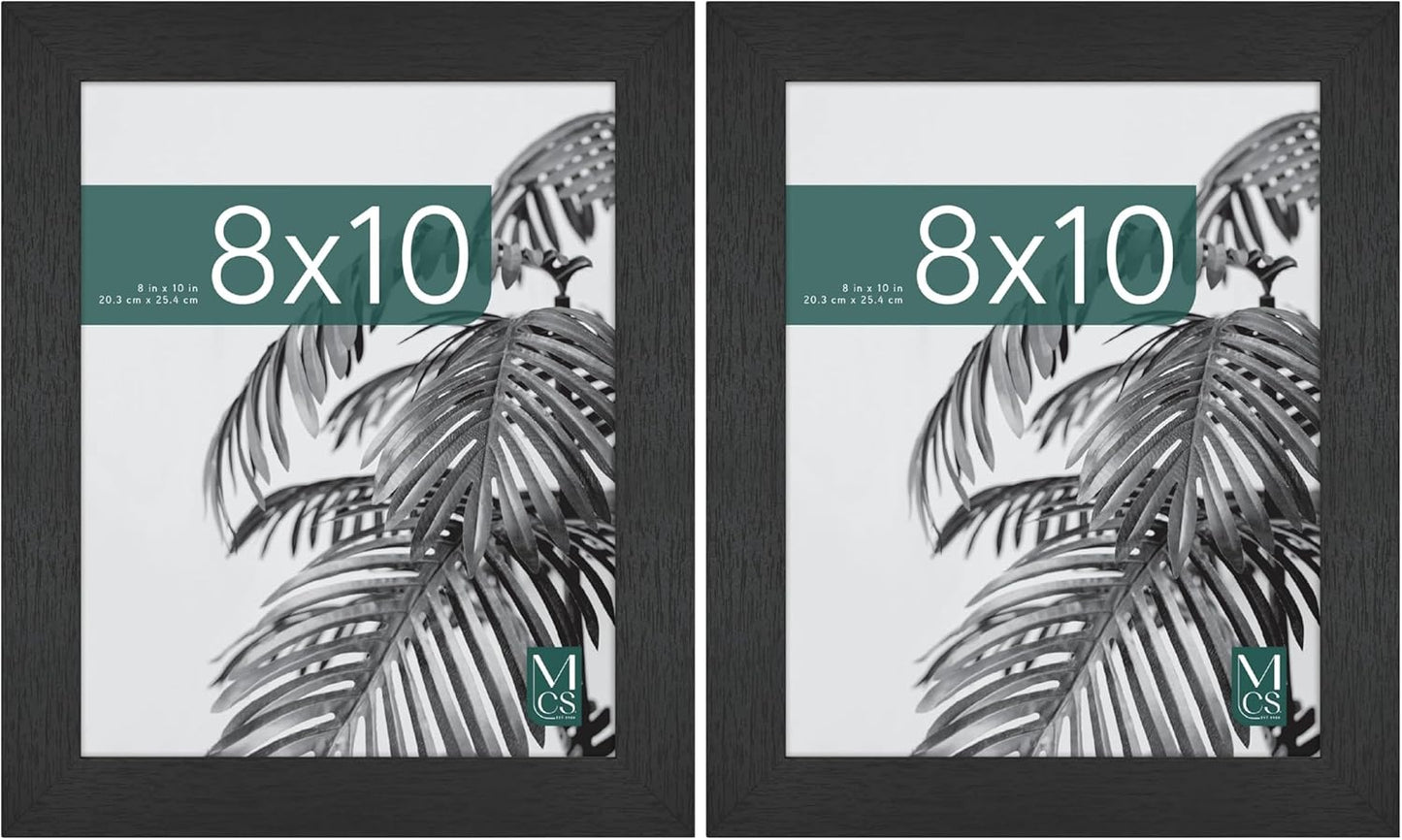 MCS Studio Gallery 16x24 Poster Frame Black Woodgrain Engineered Wood, Vertical & Horizontal Wall Hanging Large Picture Frame for Photos, Posters & Art Prints (1-Pack)