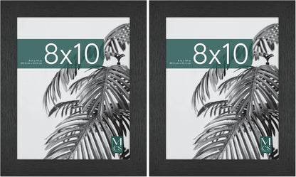 MCS Studio Gallery 16x24 Poster Frame Black Woodgrain Engineered Wood, Vertical & Horizontal Wall Hanging Large Picture Frame for Photos, Posters & Art Prints (1-Pack)