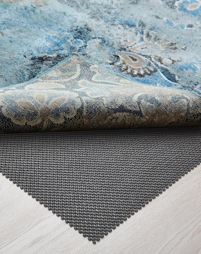 Veken Non Slip Rug Pad Gripper 8 x 10 Feet Extra Thick Pads for Any Hard Surface Floors, Keep Your Rugs Safe and in Place, Under Carpet Anti Skid Mat - Colors B