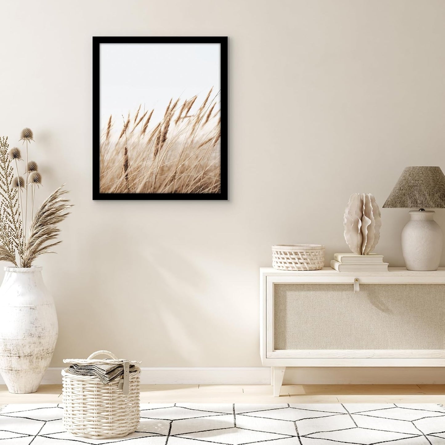 Americanflat 16x20 Picture Frame with Polished Plexiglass - Black Picture Frame - Wide Photo Frames Made of Engineered Wood for Vertical or Horizontal Wall Display - Epic Collection - Black - Colors A