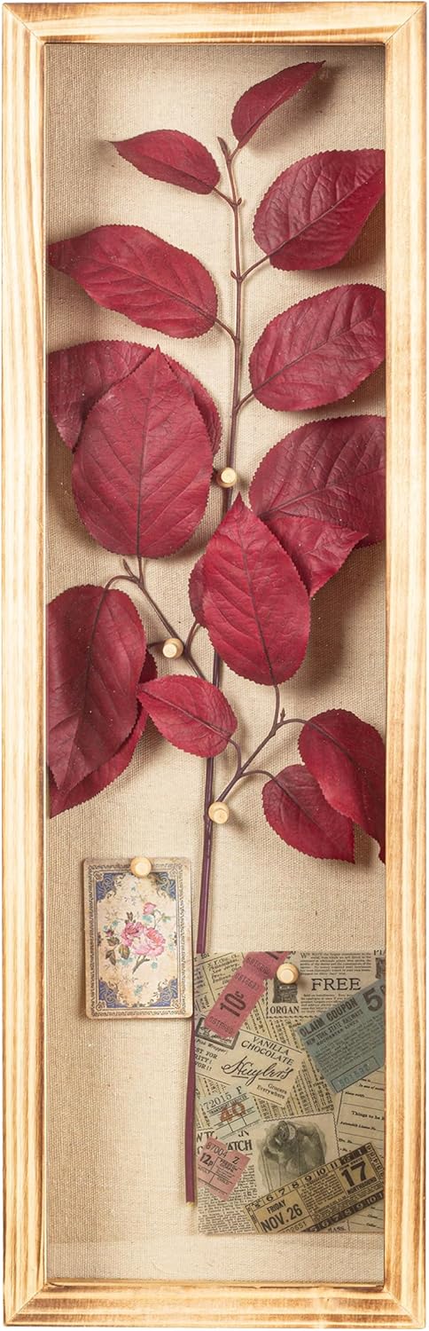Freezing point Shadow Box Frame 8x8 Shadow Boxes Display Case with Linen Back Memorabilia Awards Medals Bouquet Photos Picture Badge Wedding Memory Box for Keepsakes Carbonized Small Pin Board