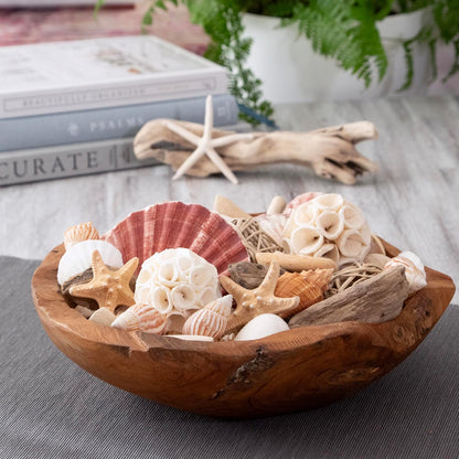 ANDALUCA Maison Box Fragrance Potpourri Decorative Vase & Bowl Filler Home Décor (Coconut Sandalwood)