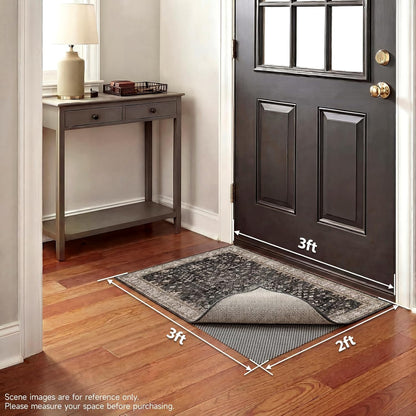 Veken Non Slip Rug Pad Gripper 8 x 10 Feet Extra Thick Pads for Any Hard Surface Floors, Keep Your Rugs Safe and in Place, Under Carpet Anti Skid Mat - Colors B