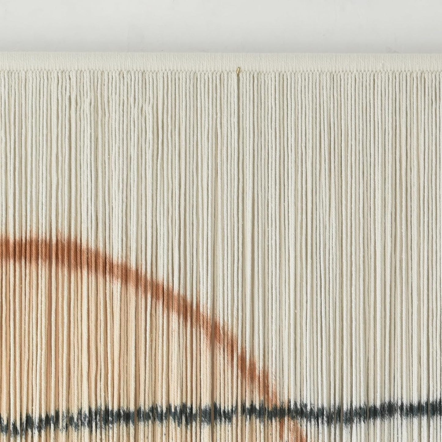Jakalin Macrame Wall Hanging Dip Dyed Fiber Macrame Wall Decor Boho Cord Living Room Wall Art 57" Wx43 L