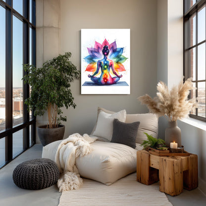 GELDSTEI Calm Zen Botanical Canvas Wall Art, White Lotus Blooming on Stones in Water Aesthetic Pictures, Yoga Spa Meditation Room Decor, Modern Spiritual Poster Prints for Zen Office Framed Set of 3, Each 12x16 Inch