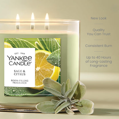 Yankee Candle Large Tumbler Scented Candle with up to 80 Hour Burn Time, Premium Plant Wax Blend for Consistent Burn, 20 oz Tumbler Candle with Room Filling Fragrance, Midsummer's Night
