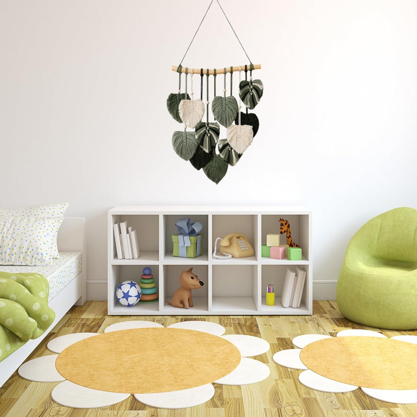 Boho Wall Decor - Large Macrame Wall Hanging - Boho Bedroom Decor - Tapestry for Bedroom - 31x39 inches