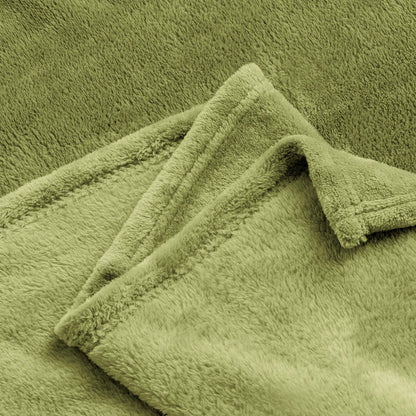 BEDELITE Fleece Blanket Black Throw Blankets for Couch & Bed, Luxury Plush Cozy Fuzzy Blanket 50x60 inches, Super Soft Warm Lightweight Throw Blanket for Travel Camping - Colors B