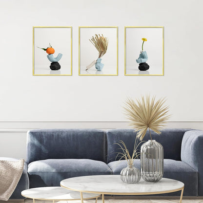 ELSKER&HOME 22.375 x 34 Poster Frame 3 Pack, Black Picture Frame for Horizontal or Vertical Wall Mounting, Sturdy and Scratch-proof