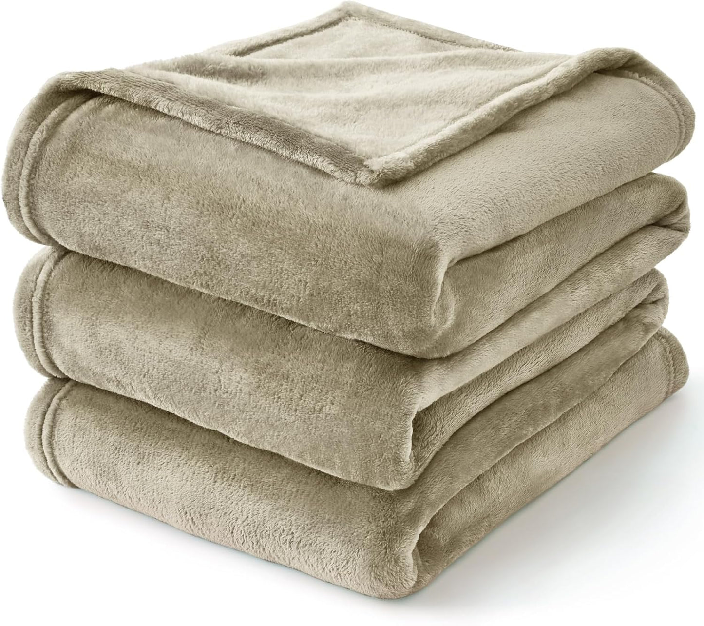 BEDELITE Fleece Blanket Black Throw Blankets for Couch & Bed, Luxury Plush Cozy Fuzzy Blanket 50x60 inches, Super Soft Warm Lightweight Throw Blanket for Travel Camping - Colors B