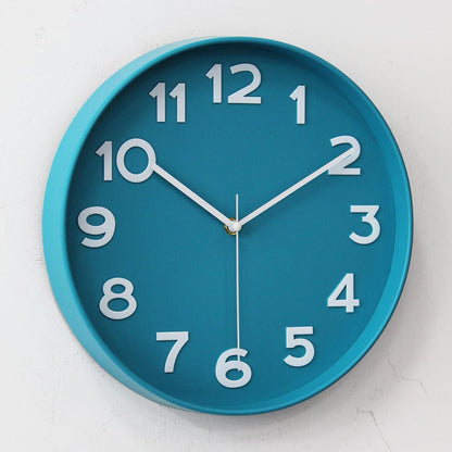 HZDHCLH Wall Clocks Battery Operated,12 inch Silent Non Ticking Modern Wall Clock for Living Room Bedroom Kitchen Office Classroom Decor (Olive Green and Gold)