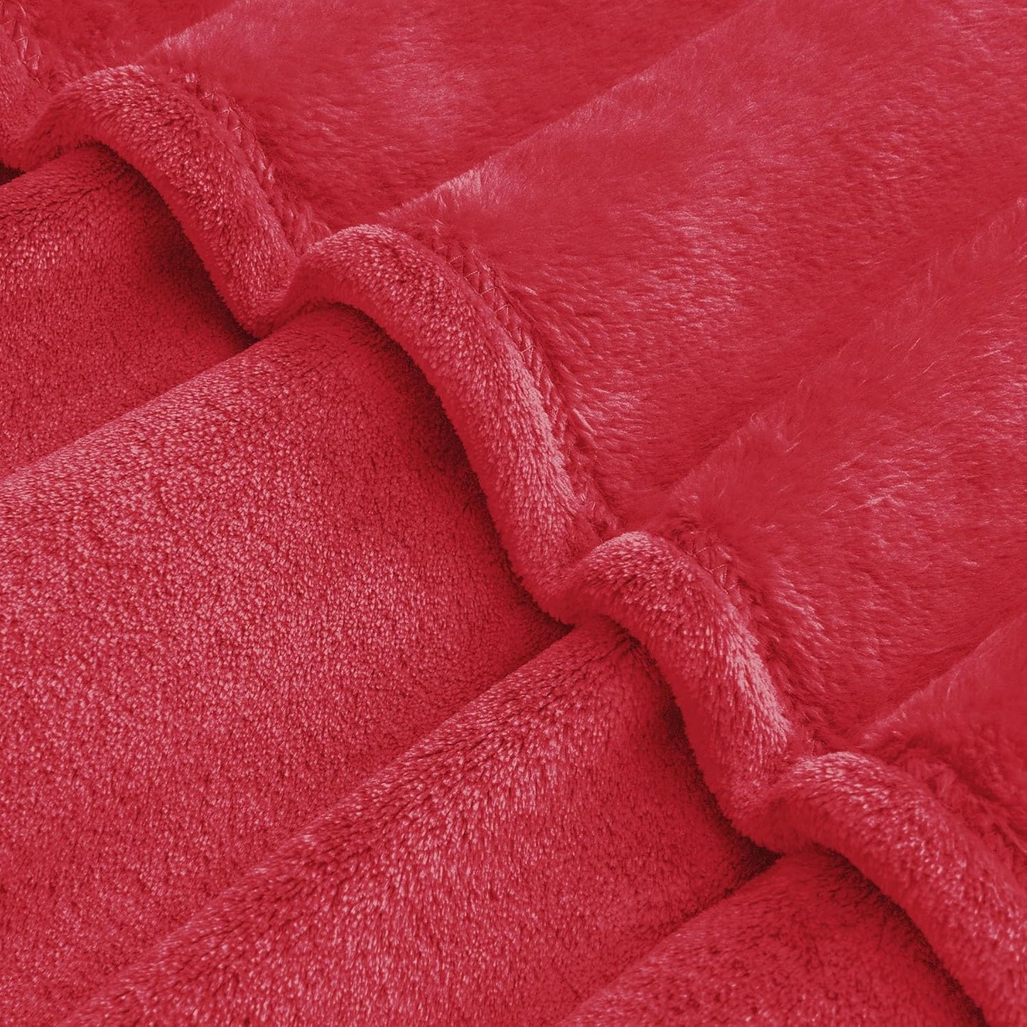 BEDELITE Fleece Blanket Black Throw Blankets for Couch & Bed, Luxury Plush Cozy Fuzzy Blanket 50x60 inches, Super Soft Warm Lightweight Throw Blanket for Travel Camping - Colors B