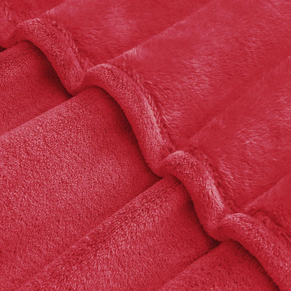 BEDELITE Fleece Blanket Black Throw Blankets for Couch & Bed, Luxury Plush Cozy Fuzzy Blanket 50x60 inches, Super Soft Warm Lightweight Throw Blanket for Travel Camping - Colors B