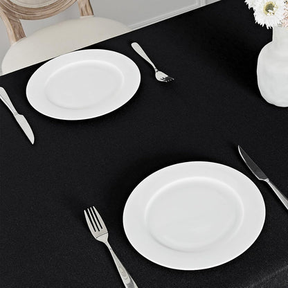 Veblandy Rectangle Tablecloth Waterproof Linen Textured Table Cloth Stain and Wrinkle Resistant Washable, Decorative Fabric Table Cover for Dining, Party and Camping (Sage Green, 52 * 70)