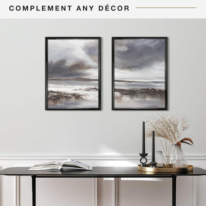 MCS Trendsetter 24x36 Poster Frame Black High-Gloss, Vertical & Horizontal Wall Hanging Large Picture Frame for Photos, Posters & Art Prints (1-Pack)