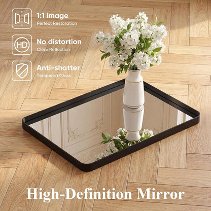 NEWBULIG Gold Round Wall Mirror 36 Inch, Bathroom Mirrors for Over Sink, Wall Decor for Bathroom, Entryway, Bedroom, Vanity