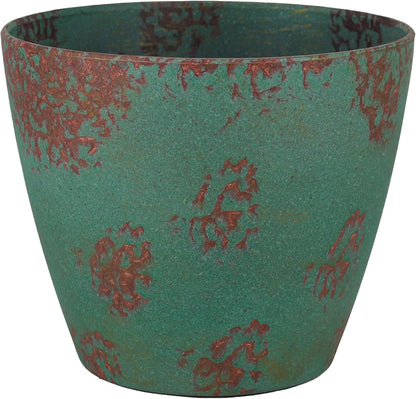 Classic Home and Garden Premiere Collection Planter, Vogue 8", Indigo