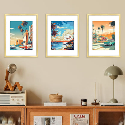 FIXSMITH 10 Pack Picture Frames Collage Wall Decor for Mounting or Tabletop Display, Gallery Wall Frame Set with Two 8x10 Black Frames, Four 5x7 Frames and Four 4x6 Frames, Multi-Pack Photo Frame Set