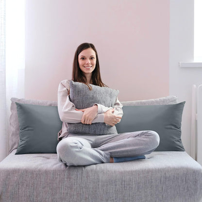 Utopia Bedding Full Body Pillow for Adults (White, 20 x 54 Inch), Long Pillow Insert for Sleeping, Ideal for Side Sleepers