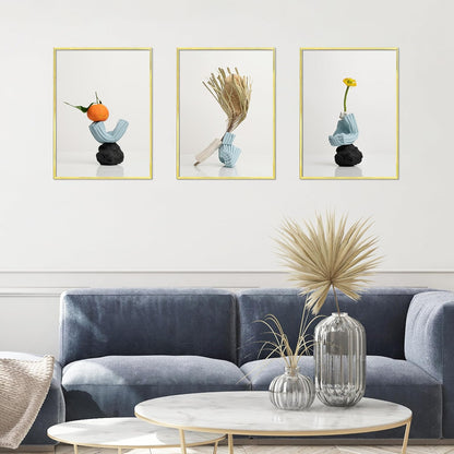ELSKER&HOME 22.375 x 34 Poster Frame 3 Pack, Black Picture Frame for Horizontal or Vertical Wall Mounting, Sturdy and Scratch-proof