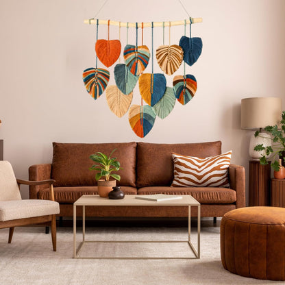Boho Wall Decor - Large Macrame Wall Hanging - Boho Bedroom Decor - Tapestry for Bedroom - 31x39 inches