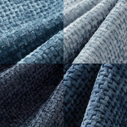 MIULEE Pack of 4 Couch Throw Pillow Covers 18x18 Inch Neutral Soft Decorative Chenille Pillow Covers Farmhouse Boho Cushion Covers for Mid Century Modern Spring Home Decor Sofa Bedroom Living Room