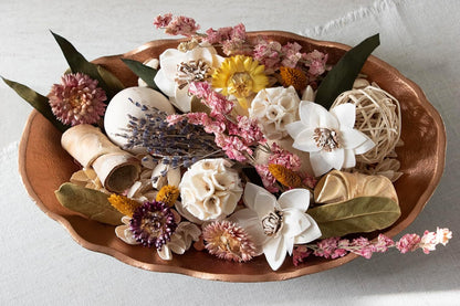 ANDALUCA Secrets of Spring Scented Potpourri | Made in California | Large 20 oz Bag + Fragrance Vial | Notes of Citron, Jasmine and Soft Woods | Floral Spring Home Fragrance