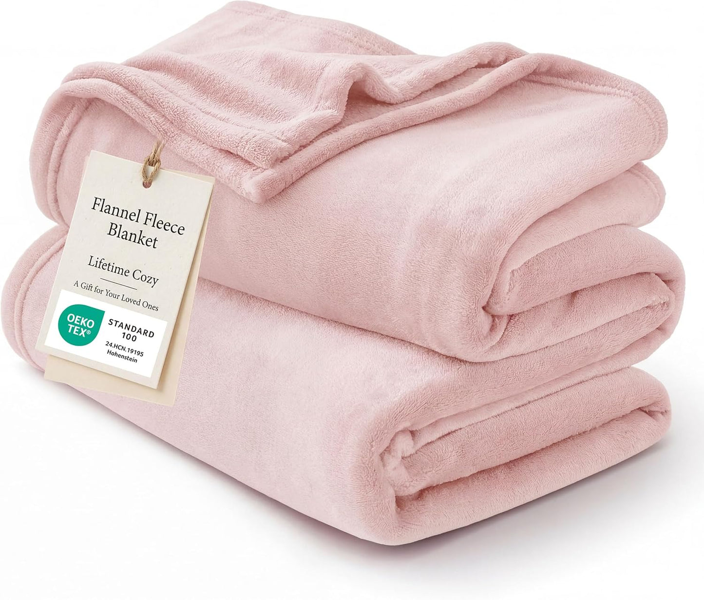 Bedsure GentleSoft Fleece Throw Blanket for Couch Grey - Lightweight Plush Fuzzy Cozy Soft Blankets and Throws for Sofa, Couch, Travel, Camping, 50x60 inches - Colors B