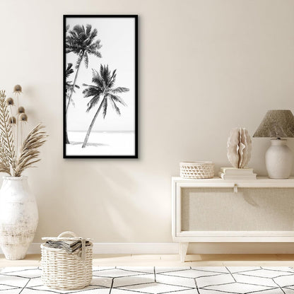 Americanflat 24x36 Poster Frame with Polished Plexiglass - Streamline Collection - Thin Border Picture Frame for Wall Display - Hanging Hardware Included - Black - Colors A
