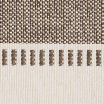 DII Dobby Stripe Woven Table Runner, 13x72-inch, French Blue