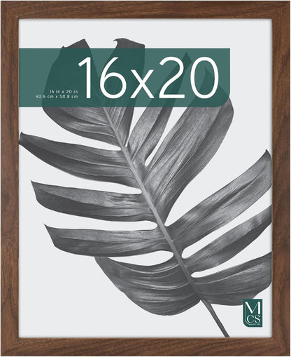 MCS Studio Gallery 16x24 Poster Frame Black Woodgrain Engineered Wood, Vertical & Horizontal Wall Hanging Large Picture Frame for Photos, Posters & Art Prints (1-Pack)