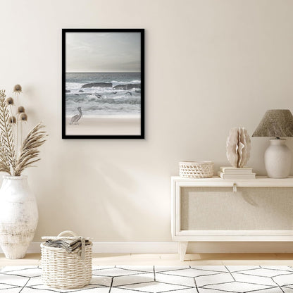 Americanflat 16x20 Picture Frame with Polished Plexiglass - Black Picture Frame - Wide Photo Frames Made of Engineered Wood for Vertical or Horizontal Wall Display - Epic Collection - Black - Colors C