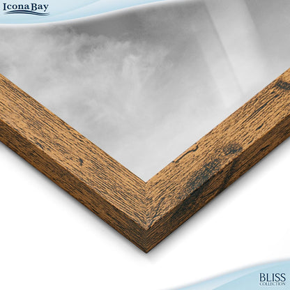 Icona Bay - 4x6 Wall Hanging Picture Frames Collage with 8 Openings - Distressed White, 2 Pack - Casual Style Engineered Wood Frames - Wall Mount Only - Bliss Collection