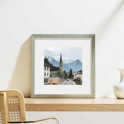 Vittanly 8x10 Picture Frames Set of 9, Shatter Resistant Plexiglass, Display 5x7 Pictures with Mat or 8x10 without Mat, Photo Frames for Wall or Tabletop, Engineered Wood, Black - Colors B