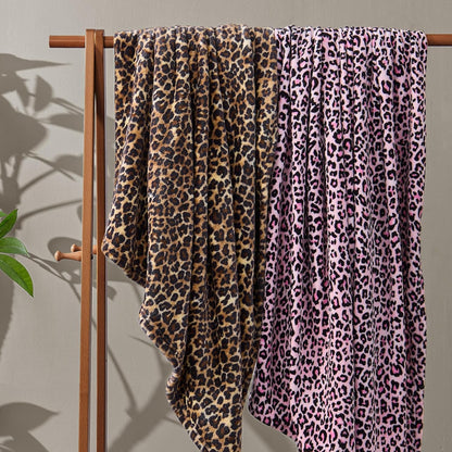 BEDELITE Fleece Blanket Black Throw Blankets for Couch & Bed, Luxury Plush Cozy Fuzzy Blanket 50x60 inches, Super Soft Warm Lightweight Throw Blanket for Travel Camping - Colors A