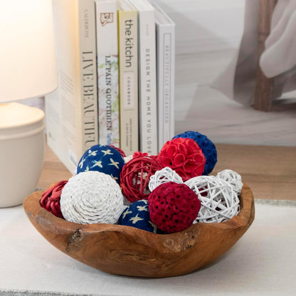 ANDALUCA Decorative Balls Bag Bowl Filler Home Decor (Beige)
