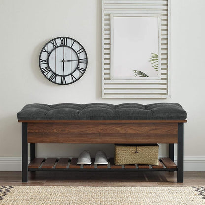 baibu 36 Inch Memory Foam Bench Cushion, Dual-Layer Patent Design Non-Slip Indoor Bench Cushion with Ties, 36x15x3Inch, Beige